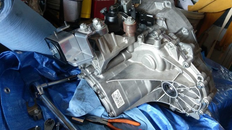 Not my picture, but that is what a FieSTa tranny looks like...